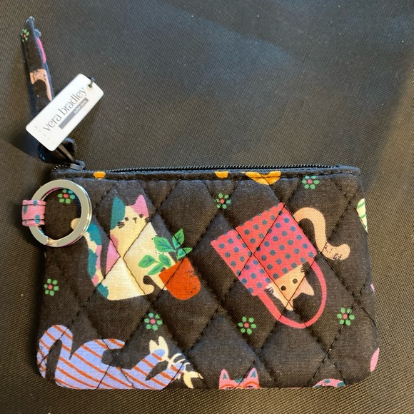 Vera Bradley zip I’d case in herding cats - Picture 1 of 3